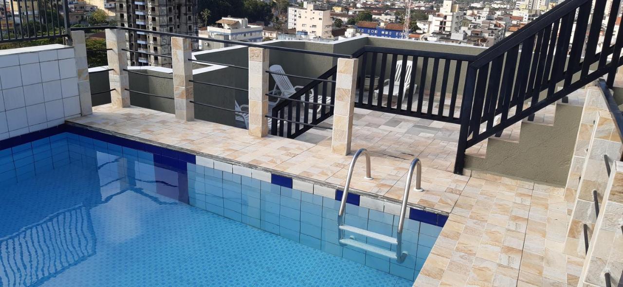 Appartamento 500M Da Praia, Predio Cm Piscina, 1Garagem, Wi-Fi 300 Mbps, Centro De Guaruja, Proximo A Praia E Comercio, Horarios Check-In E Check-Out Flexiveis, Churrasqueira, Esterno foto